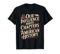Écrit des chapitres d'histoire américaine du Patrimoine hispanique T-Shirt