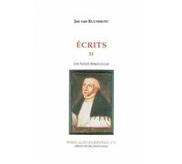 Ecrits 2 : les noces spirituelles Tome 2 - Jan Van Ruusbroec - Abbaye De Bellefontaine - broché - Livre