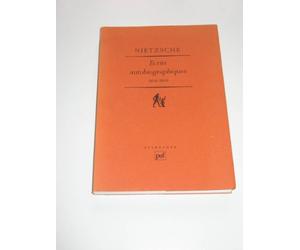 Écrits autobiographiques 1856-1869