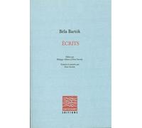 Écrits - Béla Bartók - Contrechamps Eds - broché - Essai