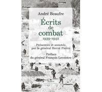 Écrits de combat 1938-1942