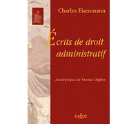 Écrits de droit administratif