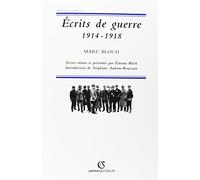 Ecrits De Guerre (1914-1918)
