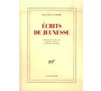 Écrits de jeunesse Jean-Paul Sartre (Auteur), Michel Contat (Edité par), Michel Rybalka (Edité par)
