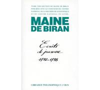 Ecrits de jeunesse (OEuvres, tome I)