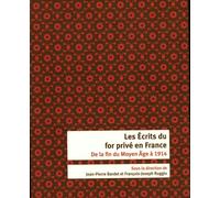 Ecrits du for prive en France