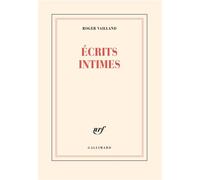 Écrits intimes - - Roger Vailland - Gallimard - Livre
