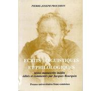 Ecrits Linguistiques Et Philologiques - Textes Manuscrits Inédits