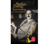 Ecrits littéraires - Stefan Zweig - Lgf - Poche - Essai