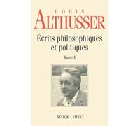 Ecrits philosophiques et politiques, tome 2