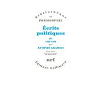 Écrits politiques (Tome 3-1923-1926)
