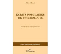 Ecrits populaires de psychologie - Alfred Binet - L'harmattan - broché - Livre