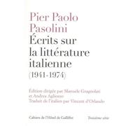 Ecrits sur la littérature italienne (1941-1974)