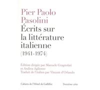 Ecrits sur la littérature italienne (1941-1974)