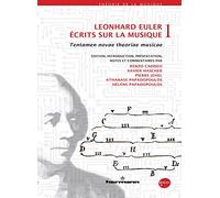 Écrits sur la musique, Volume 1