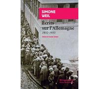 Ecrits sur l'Allemagne: 1932-1933