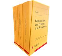 Écrits sur l'art sous l'Empire et la Restauration - Stendhal - Classiques Garnier - broché - Essai