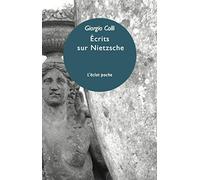 Ecrits sur nietzsche - Giorgio Colli - Eclat Eds De L' - Poche - Etude