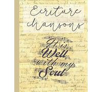 Ecriture chansons: Cahier de composition et ecriture de chanson | Grilles et Tablatures vierges | Mémos d'accords guitare et piano | Pages blanches pour les paroles