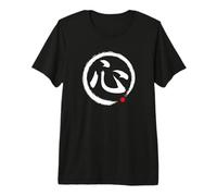 Écriture de caractères Japonais « Cœur » T-Shirt Haut de Gamme