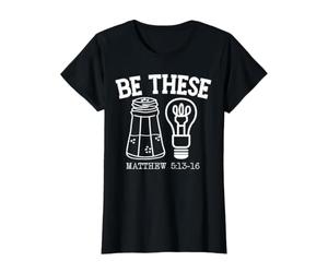 Écriture de la Bible Religieuse Pasteur chrétienne T-Shirt Graphique avec Valeur, Femme, Noir, M