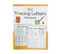 Écriture de lettres - Pratique d'écriture 'Alphabet anglais A4 28 x 21 cm | Carnet d'exercices interactif pour tracer les lettres, livre d'activités pour l'apprentissage précoce