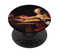 Écriture Saint Jérôme - Caravage PopSockets PopGrip Adhésif
