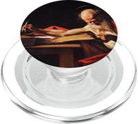 Écriture Saint Jérôme - Caravage PopSockets PopGrip pour MagSafe