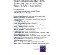 Ecritures des dictatures C. Vasquez (Auteur), E.M. Tobar (Auteur)
