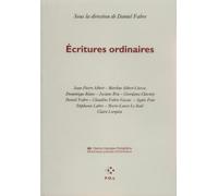 Écritures ordinaires Daniel Fabre (Auteur), Daniel Fabre (Editeur du volume)