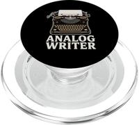 Écrivain analogique Vintage Machine à écrire Old School Auteur PopSockets PopGrip pour MagSafe