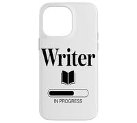 Écrivain en Cours Auteur Créatif Écrivant Amateur De Café Coque pour iPhone 14 Pro Max