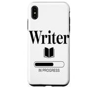 Écrivain en Cours Auteur Créatif Écrivant Amateur De Café Coque pour iPhone XS Max