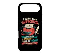 Écrivain Humour autorité écriture créative romancier Coque pour iPhone Air