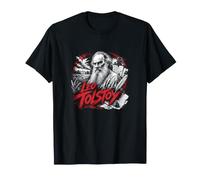 Écrivain Léon Tolstoï Sagesse Littérature Russe T-Shirt