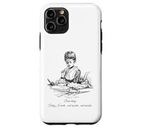 Écrivain procrastinant Auteur Éditeur Drôle Femmes littéraires Coque pour iPhone 11 Pro