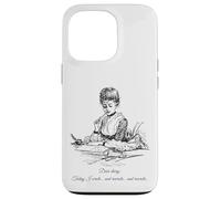Écrivain procrastinant Auteur Éditeur Drôle Femmes littéraires Coque pour iPhone 13 Pro