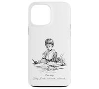 Écrivain procrastinant Auteur Éditeur Drôle Femmes littéraires Coque pour iPhone 13 Pro Max