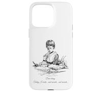 Écrivain procrastinant Auteur Éditeur Drôle Femmes littéraires Coque pour iPhone 15 Pro Max
