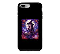 Écrivain sorcière Machine à écrire Auteur romancier Auteur Effrayant Coque pour iPhone 7 Plus/8 Plus