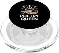 Écrivains littéraires en plumes de la reine poète PopSockets PopGrip pour MagSafe