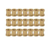 Écroies Colorées, B de Type M3 M3 Écrou en Laiton Pièces Intégrées à Trou Unique pour Ordinateur Automotive Electrical Plastic 50pcs, écrous (M3*6)