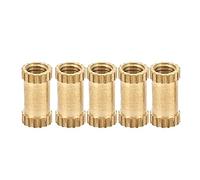 Écroies Colorées, B de Type M3 M3 Écrou en Laiton Pièces Intégrées à Trou Unique pour Ordinateur Automotive Electrical Plastic 50pcs, écrous (M3*8)