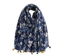 Ecroon Foulard pour les Femme Foulards d'automne de la mode légère Wrap de châle Etole Pashmina (I, One size)