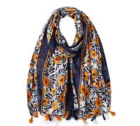Ecroon Foulard pour les Femme Foulards d'automne de la mode légère Wrap de châle Etole Pashmina (R, One size)