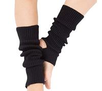 Ecroon Guêtres femme Danse Yoga Bas Guêtre Jambières Chausettes Hiver Chaud Tressé Tricot Fille Chaussettes chaudes d'hiver