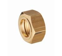 Écrou 6 pans laiton pour collet battu femelle NOYON & THIEBAULT - 112