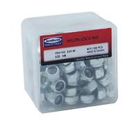 ecrou 6 pans nylstop-Frein diam m8 (Boite de 100 Pieces) -p2r-