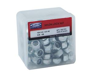 ecrou 6 pans nylstop-Frein diam m8 (Boite de 100 Pieces) -p2r-