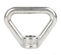 Écrou à Anneau 304 M8 Trapézoïdale Écrou à Anneau 304 M8 Trapézoïdale(12mm) | Acier 304 pour durable, trapézoïdale, résistance , idéal usage pour marin, finition lisse